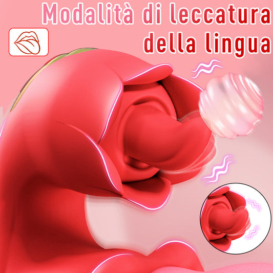 Portable Size Multi Functional Tongue Licking Swinging Vibrator