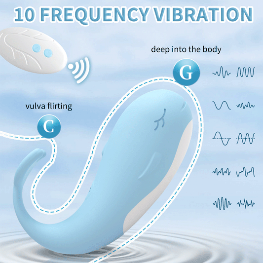 Small Whales Smart Heating Remote Controlled Vibrator