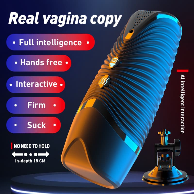 Automatic Vibrating Soft Vaginal Male Masturbation Cup OnionToyUAE Automatic Vibrating Soft Vaginal Male Masturbation Cup OnionToyUAE