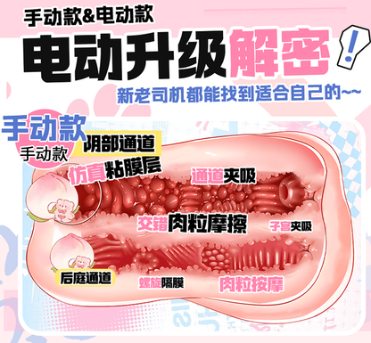 Mobile App Controlled Viginal Anal Dual Tunnels Mini Sex Doll