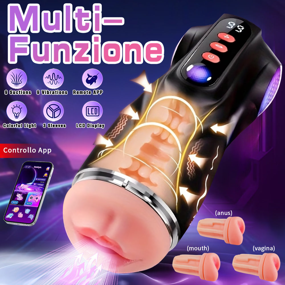 Three Different Types Soft Silicone Inner Parts Male Masturbator