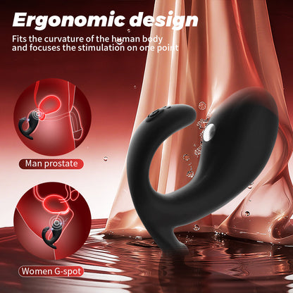 Electronics Shock Vibrating Little Whale Anal Plug