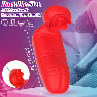 Multiple Vibration Modes Clitoris Massaging Finger Sleeve Vibrator