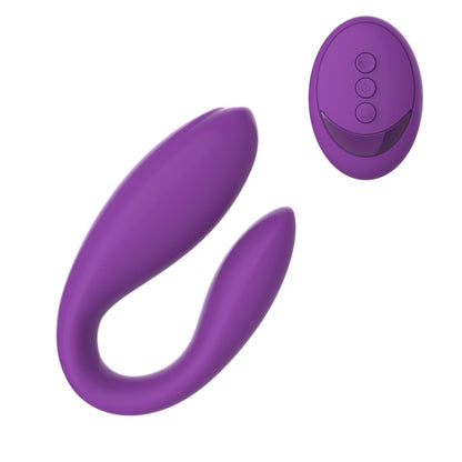 Remote Controlled Clitoral & G-Spot Dual Stimulation Vibrator