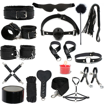 Premium 16pcs Top Selection of Temptative BDSM Tool Bundle