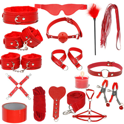 Premium 16pcs Top Selection of Temptative BDSM Tool Bundle