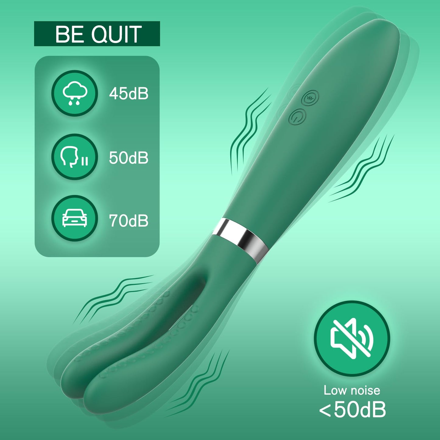 Dual Head Clips Shaped Tits Clitoris Stimulation Vibrator