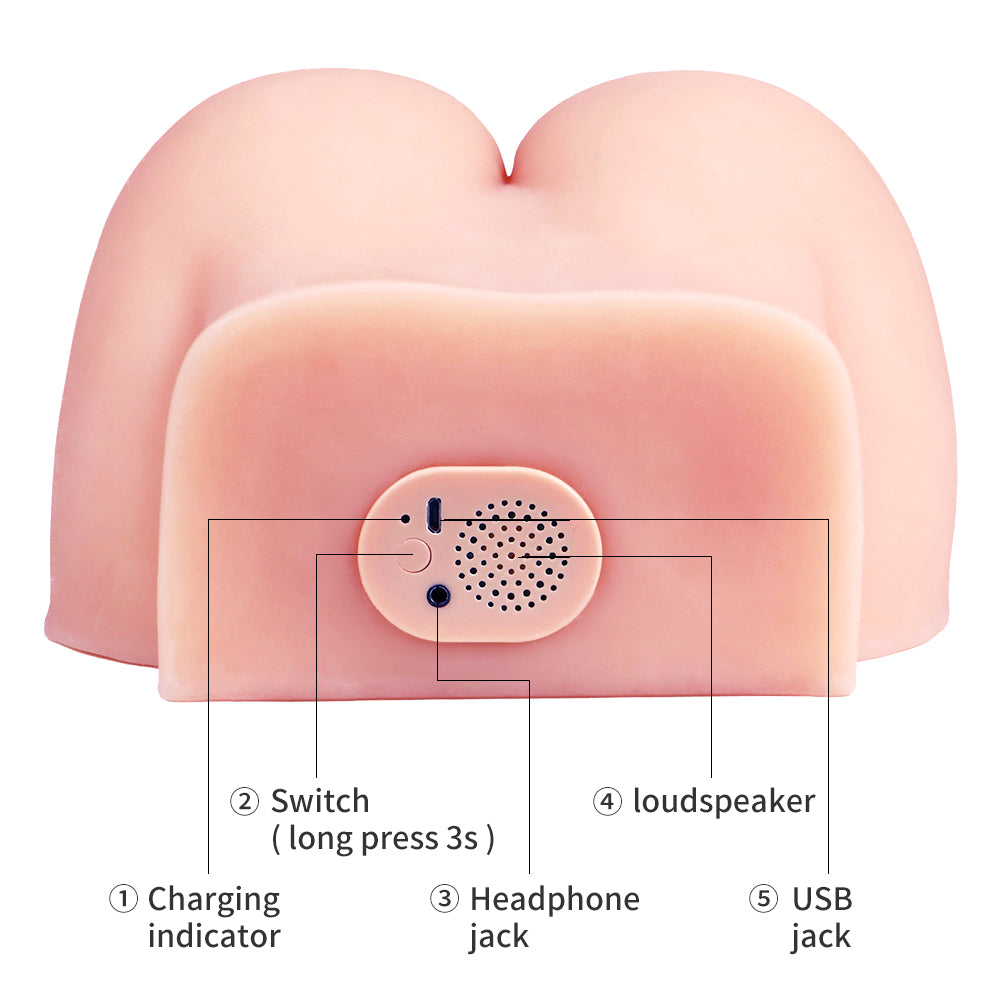 Super Realistic Intelignet Sensor Ass Doll - Onion Toy