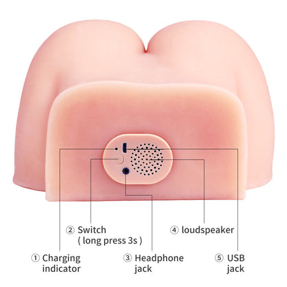 Super Realistic Intelignet Sensor Ass Doll - Onion Toy