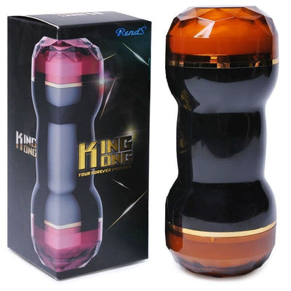 Dual Head Double Tunnel Options Masturbation Cup