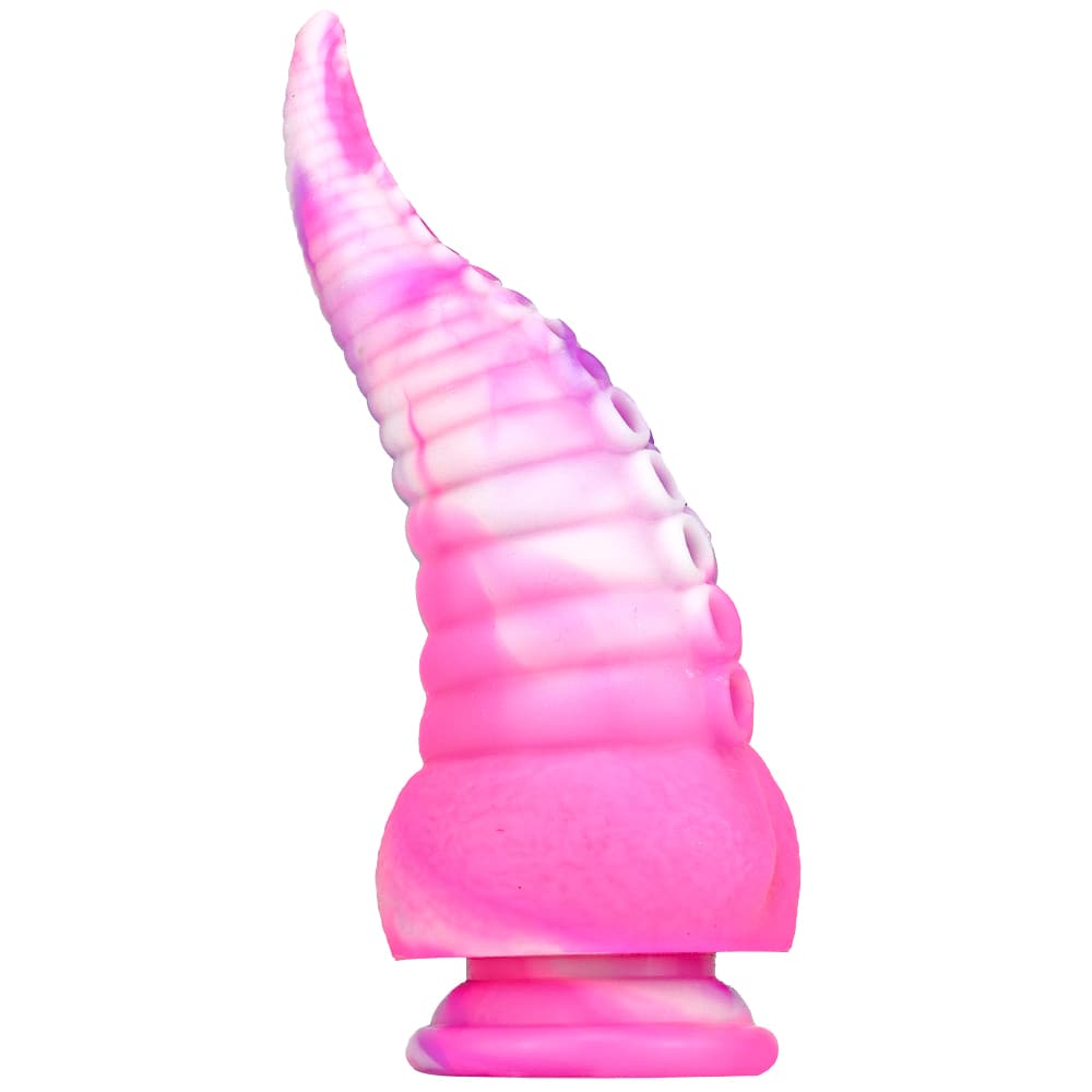 Octopus Tentacle Shape Flexible Soft Material Silicone Dildo