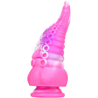 Octopus Tentacle Shape Flexible Soft Material Silicone Dildo