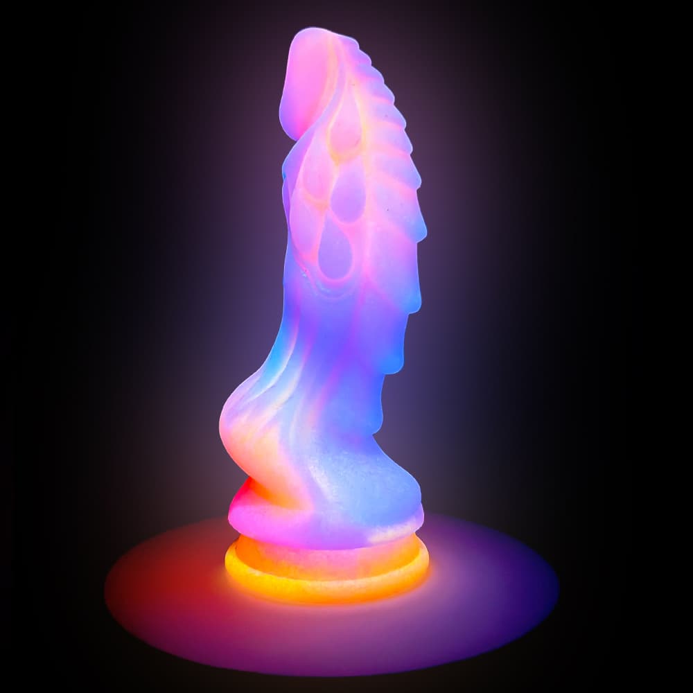 Luminous Color Scale of the Ancient Beast Silicone Dildo