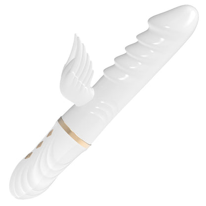 Angel Wings Vaginal Telescopic Clitoral Stimulating Massager