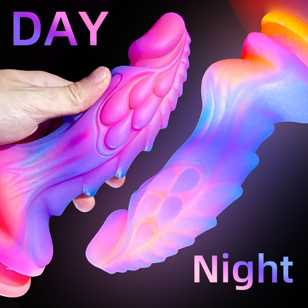 Luminous Color Scale of the Ancient Beast Silicone Dildo