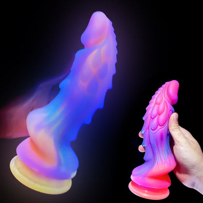 Luminous Color Scale of the Ancient Beast Silicone Dildo